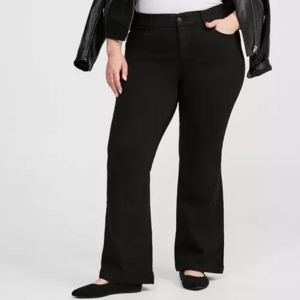 Torrid Black Slim Boot Denim Jeans